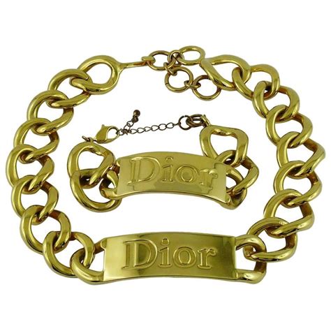 does dior bracelet tarnish|how to identify dior jewelry.